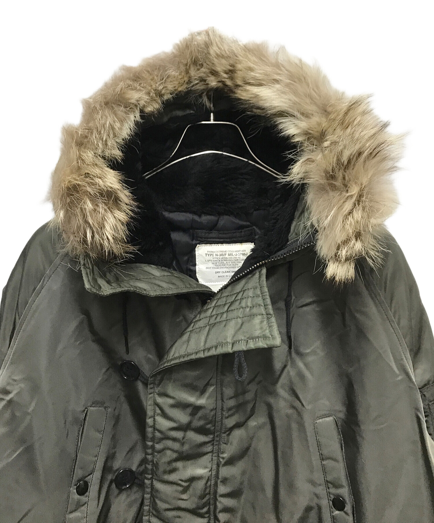 中古・古着通販】SPIEWAK (スピワック) N-3Bフライトジャケット カーキ