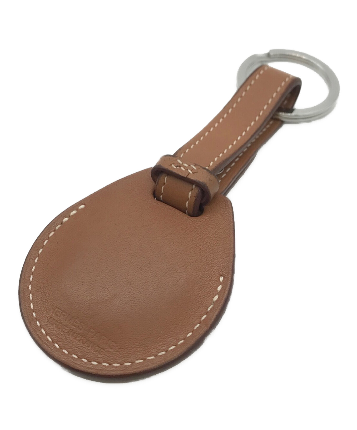 中古・古着通販】HERMES (エルメス) AirTag key ring ブラウン