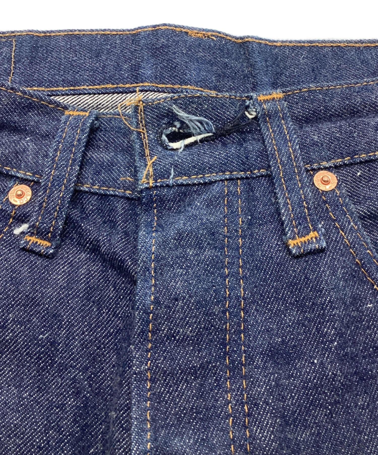 中古・古着通販】LEVI'S (リーバイス) 66後期 501デニム ポケット裏