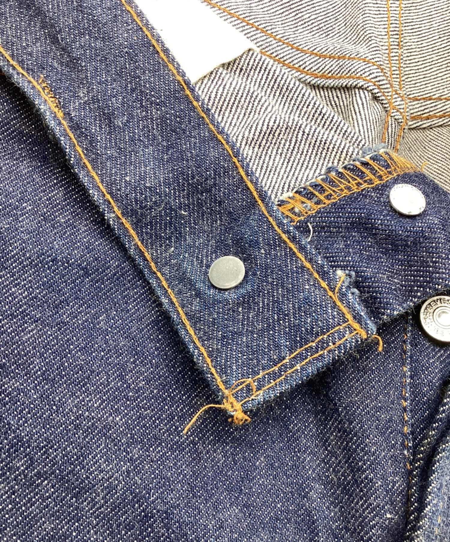 中古・古着通販】LEVI'S (リーバイス) 66後期 501デニム ポケット裏