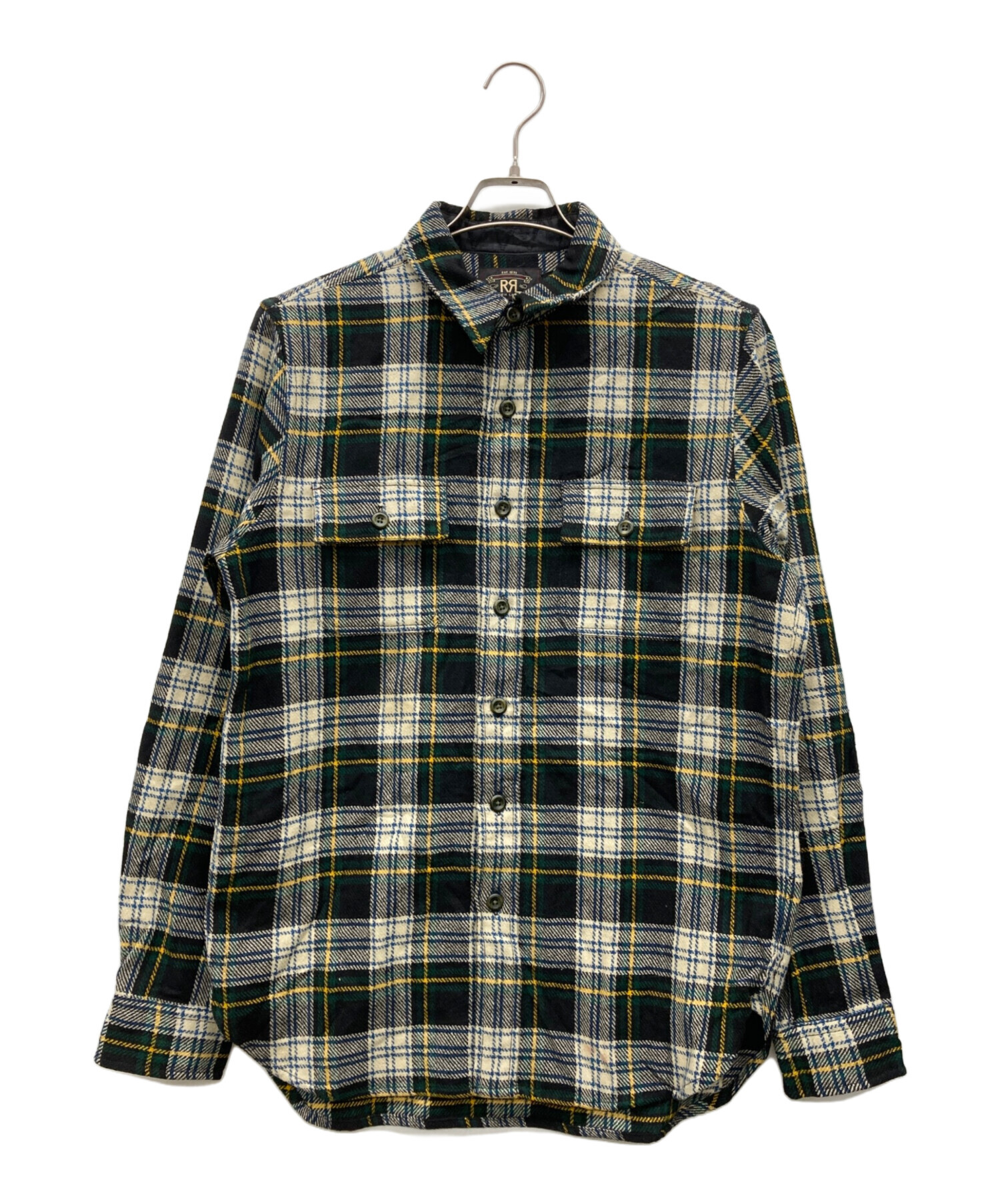 中古・古着通販】RRL (ダブルアールエル) エルボーパッチウール