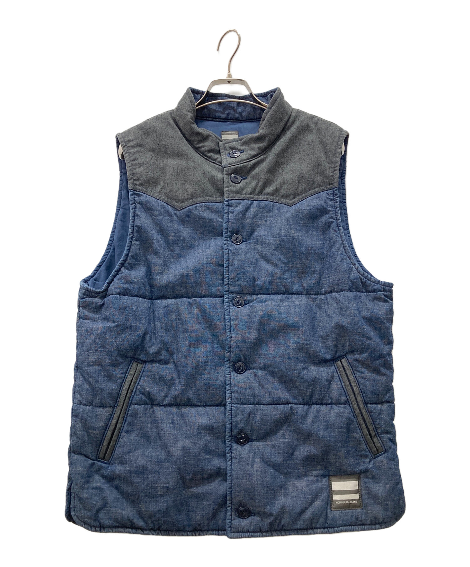 中古・古着通販】MOMOTARO JEANS (桃太郎ジーンズ) 中綿ベスト
