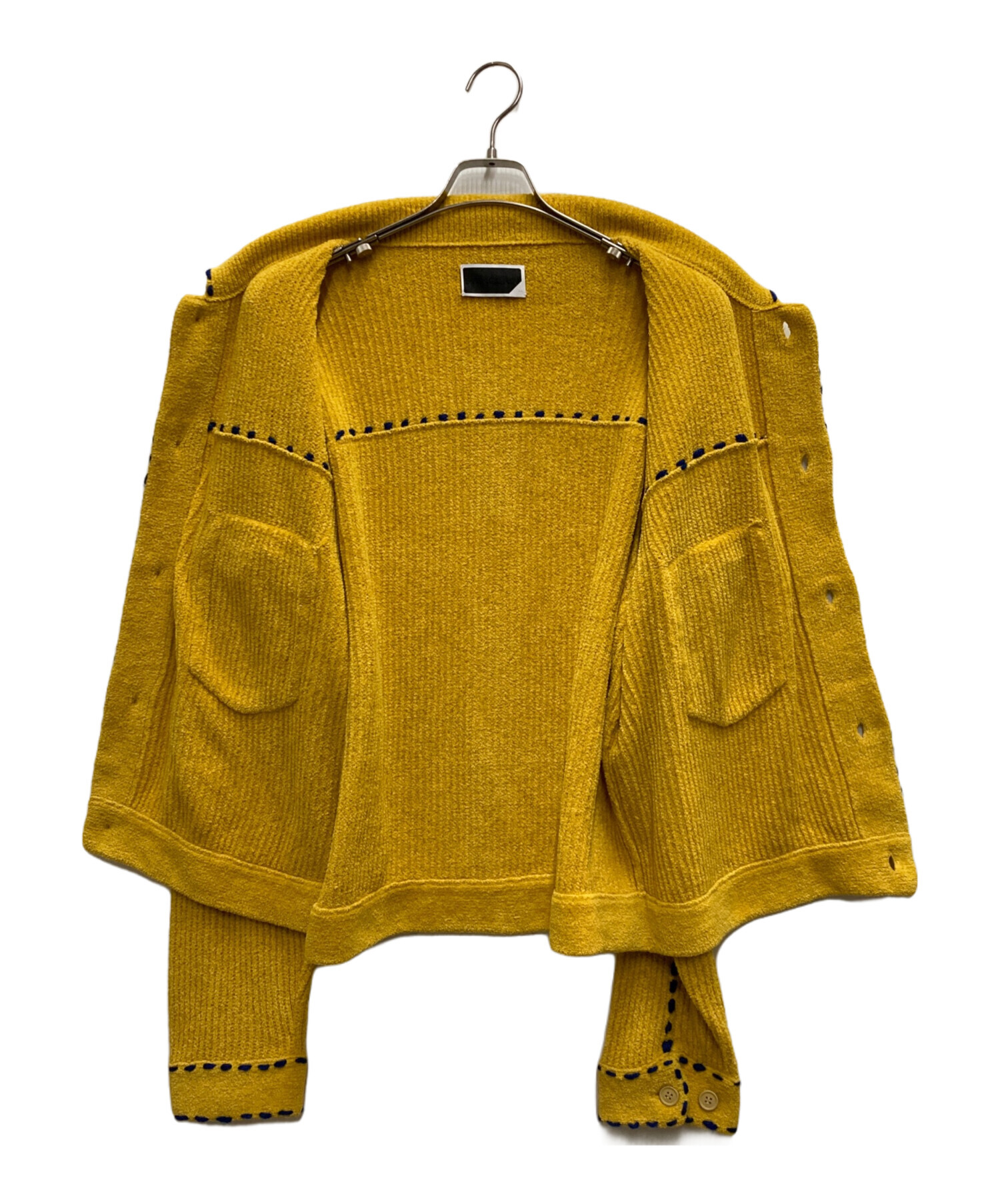 売り切りたい！】phingerin pg-1 KNIT カーディガン イエロー 売り切り