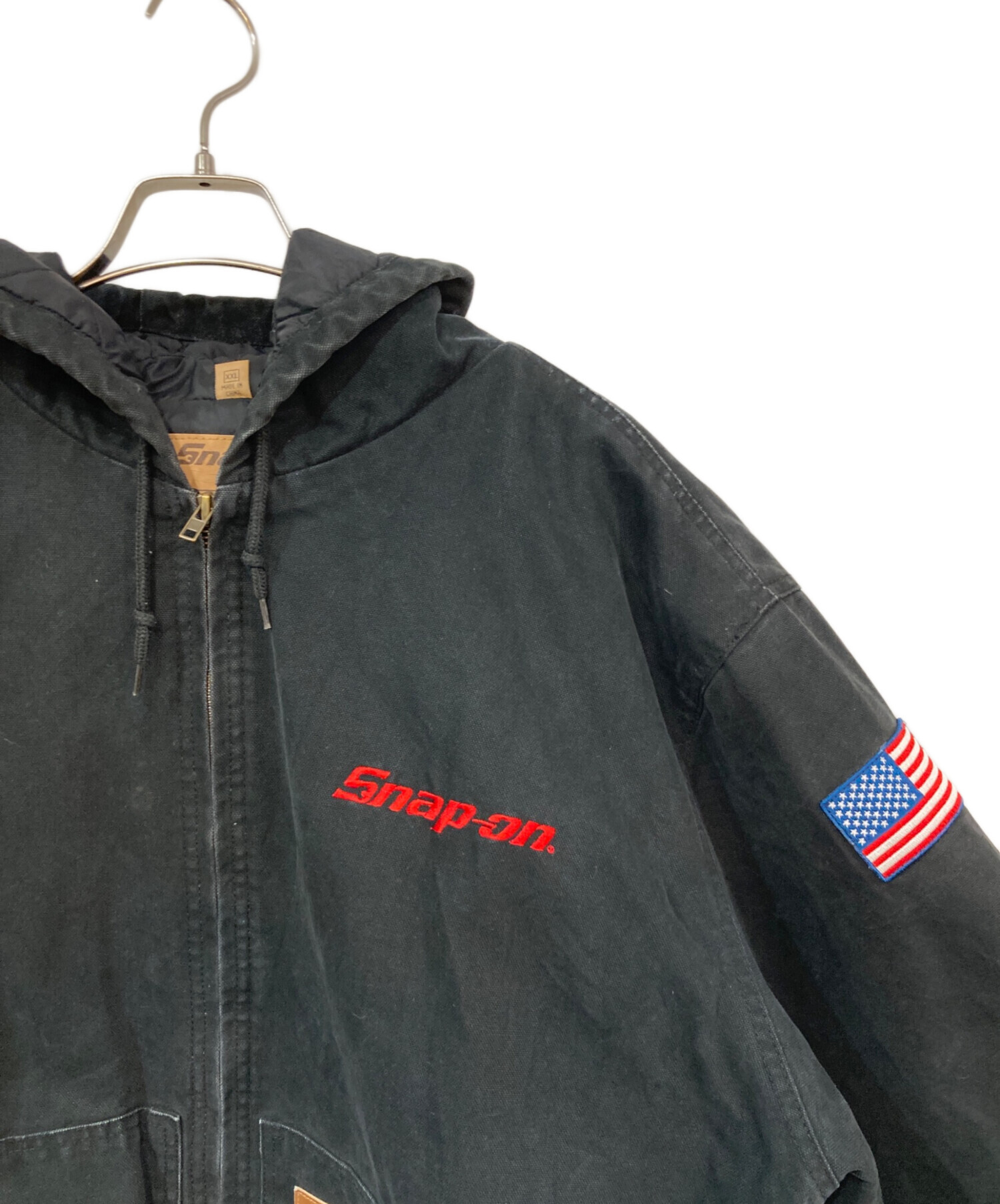中古・古着通販】SNAP-ON (スナップオン) ダックジャケット ブラック
