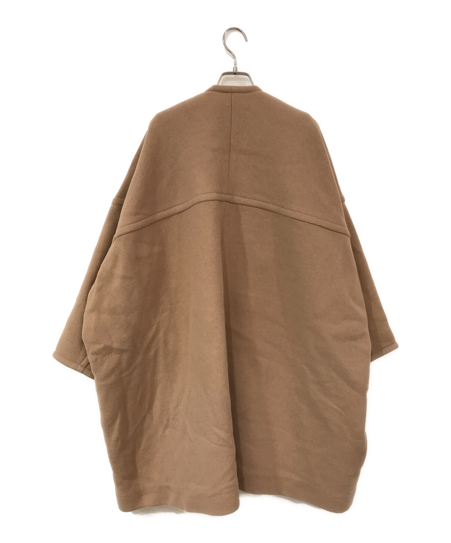 中古・古着通販】Chloe (クロエ) バルキーウールコート ブラウン
