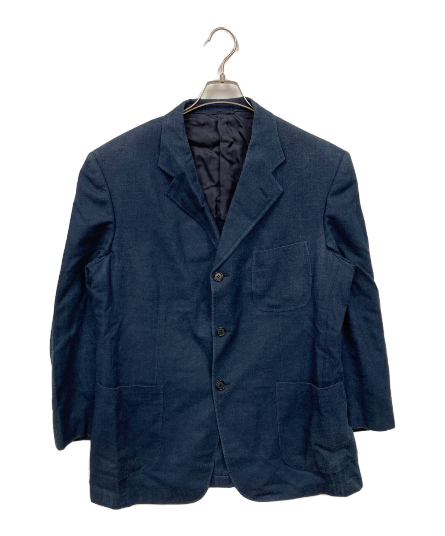 中古・古着通販】ISAIA (イザイア) テーラードジャケット ネイビー
