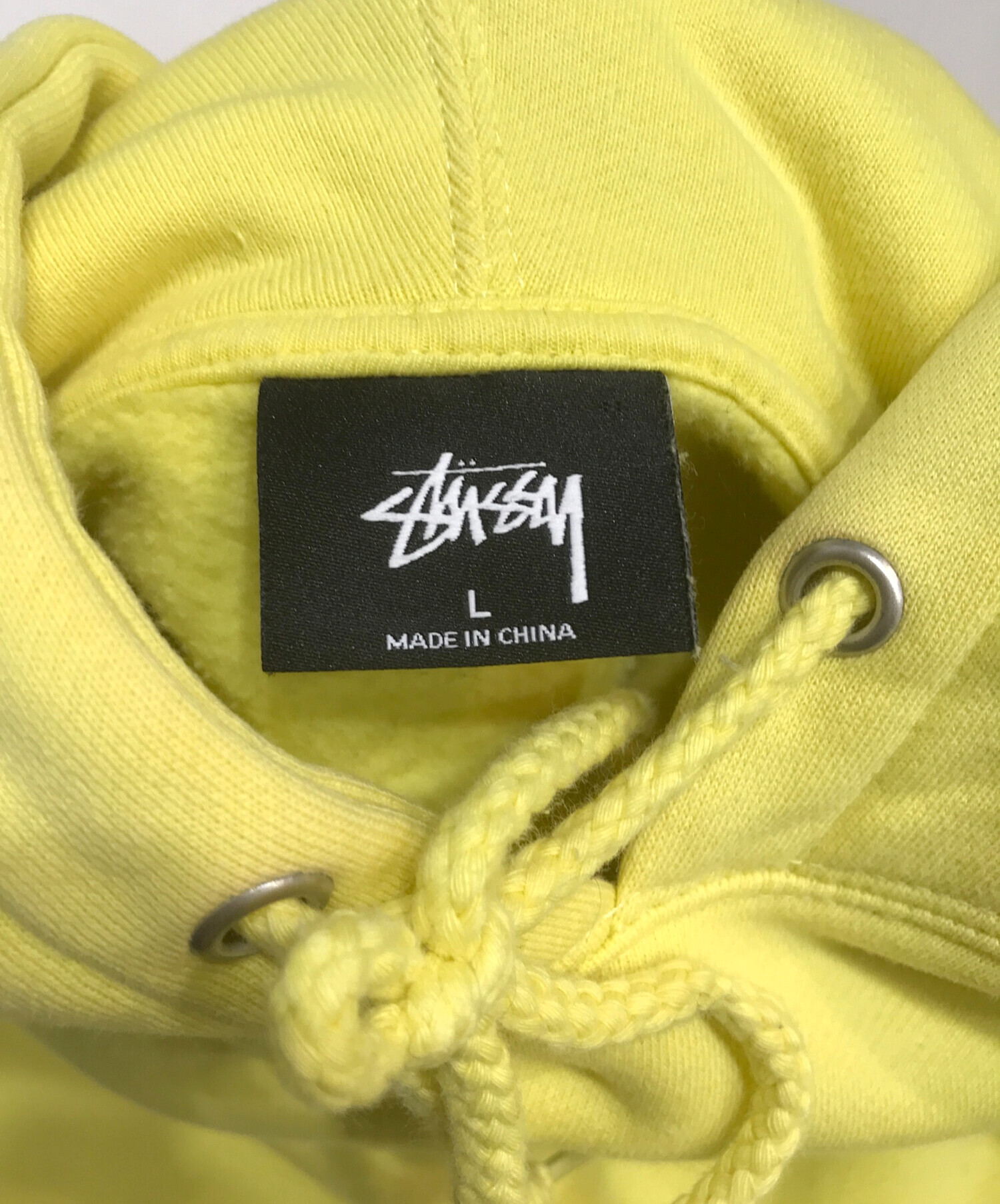 中古・古着通販】stussy (ステューシー) ロゴ刺繍プルオーバーパーカー