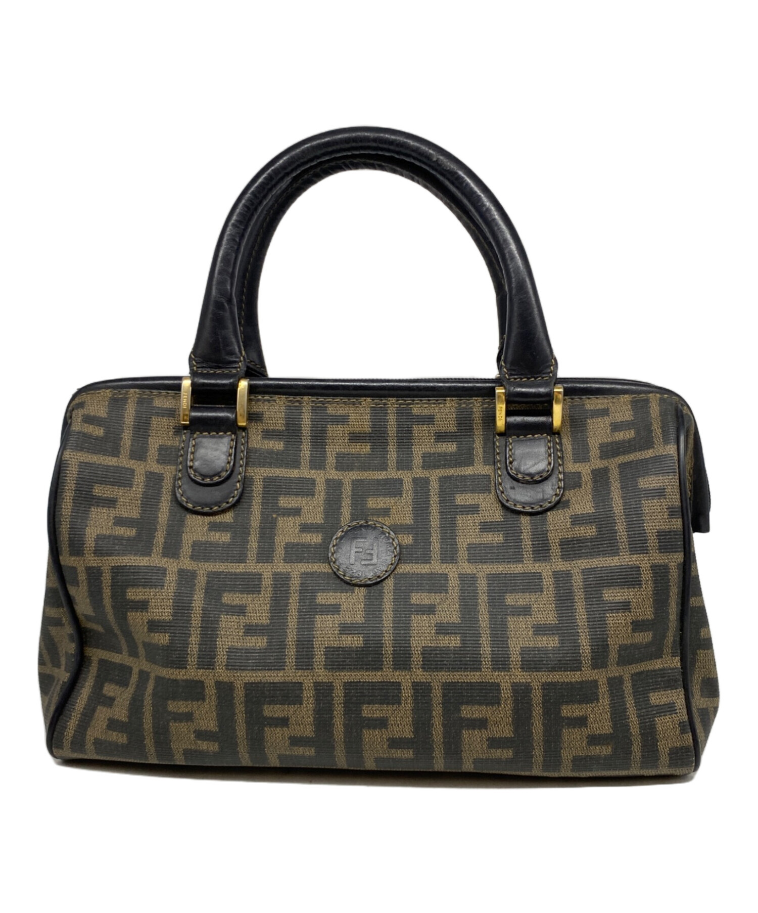 中古・古着通販】FENDI (フェンディ) ズッカ柄ミニボストンバッグ