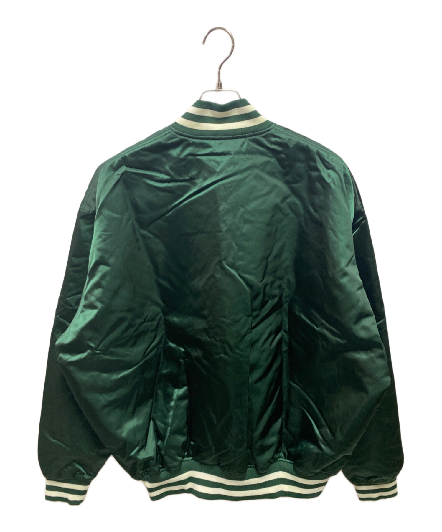 中古・古着通販】NAUTICA (ノーティカ) スタジャン グリーン サイズ:XL