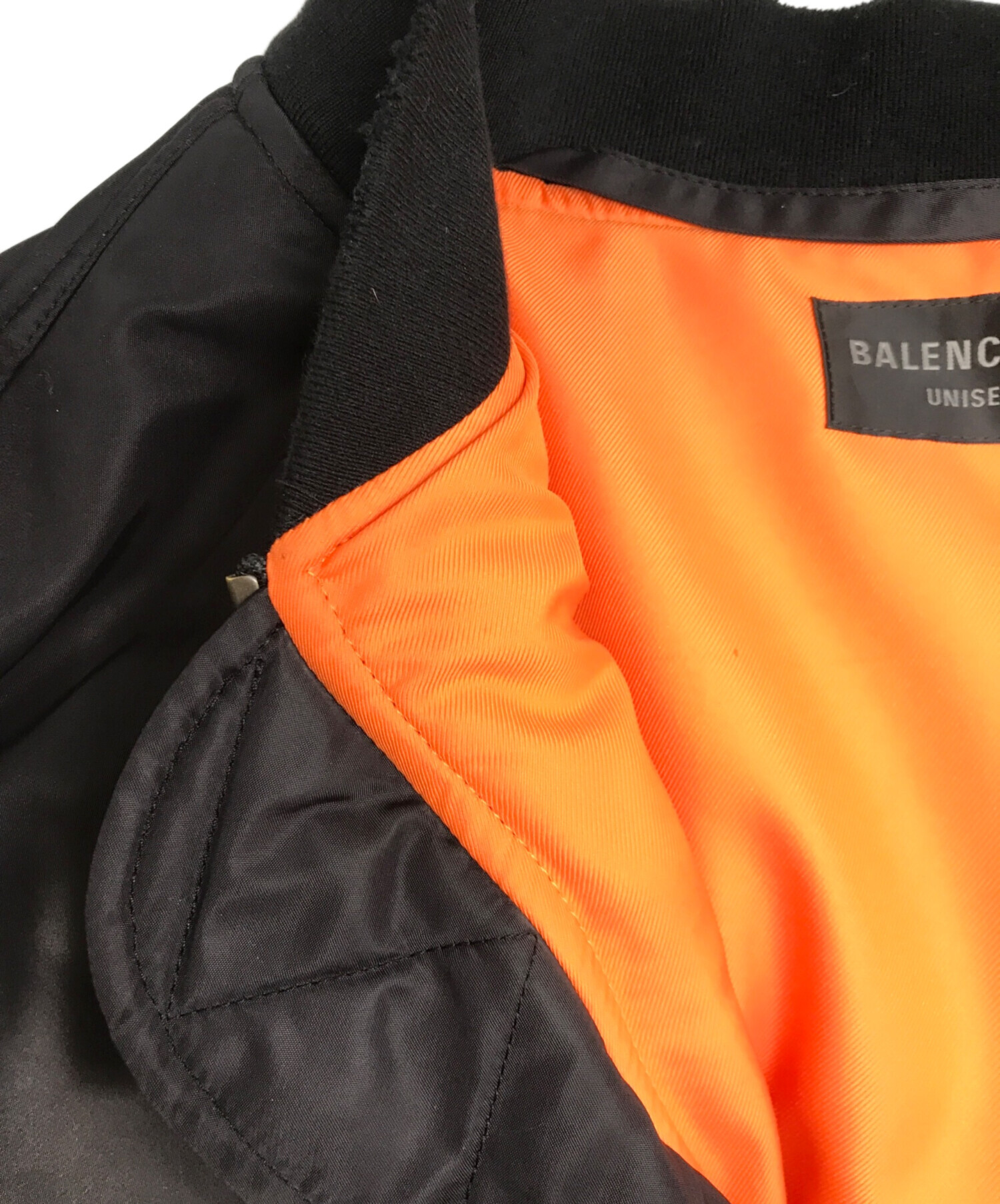 中古・古着通販】BALENCIAGA (バレンシアガ) OFF SHOULDER BOMBER