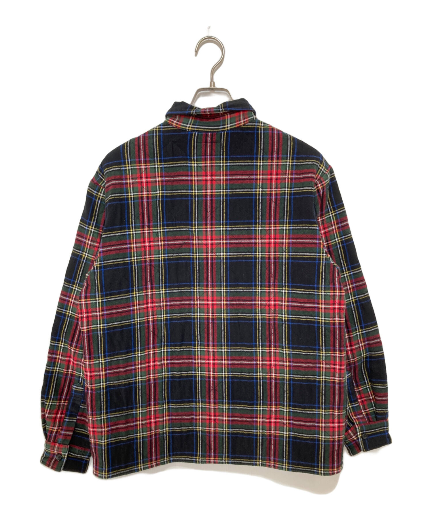 中古・古着通販】SUPREME (シュプリーム) Quilted Plaid Flannel Shirt
