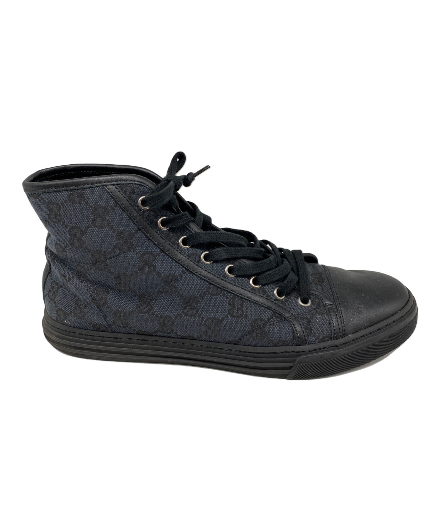中古・古着通販】GUCCI (グッチ) GGキャンバス ハイカットスニーカー