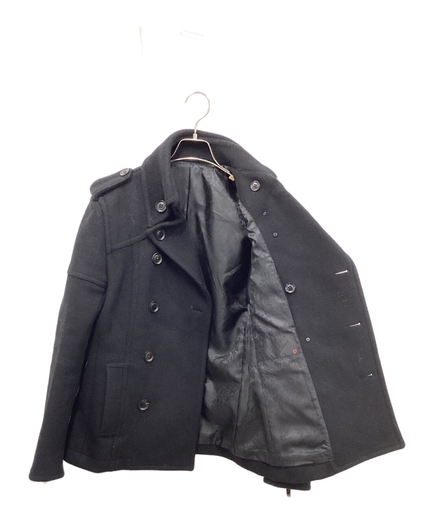 中古・古着通販】Roen (ロエン) スワロフスキースカル Pコート