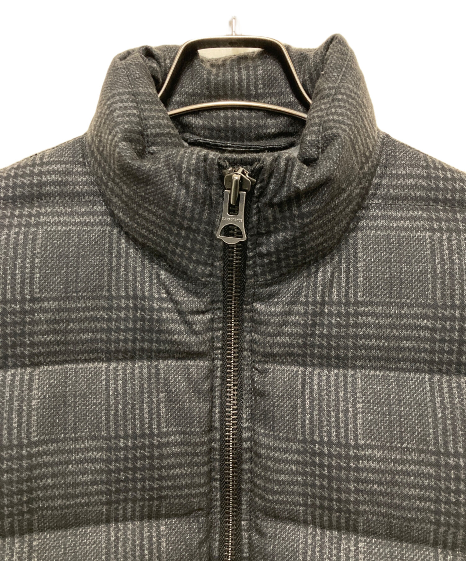 中古・古着通販】HUGO BOSS (ヒューゴ ボス) チェックダウンジャケット