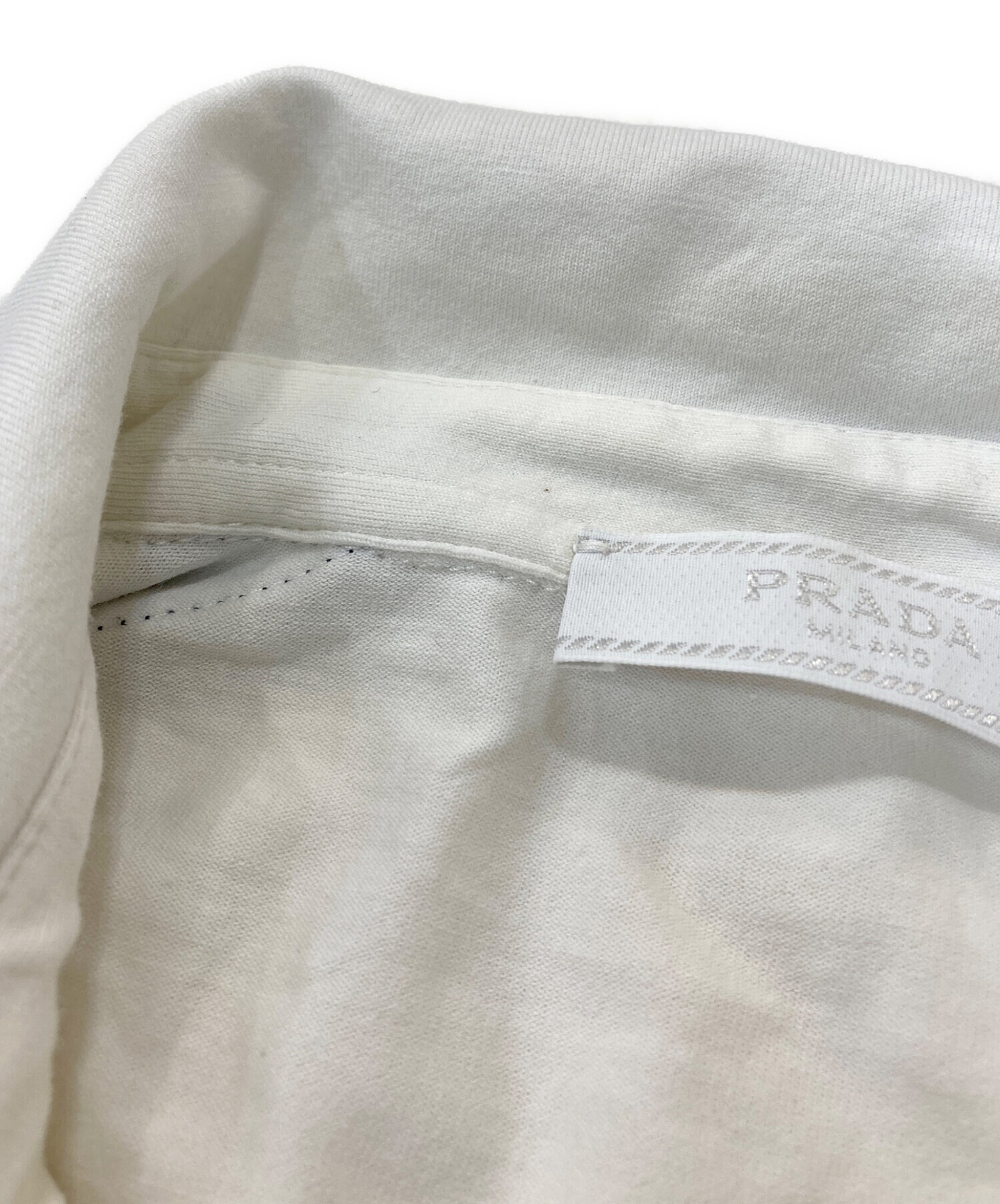 中古・古着通販】PRADA SPORTS (プラダスポーツ) ポロシャツ ホワイト