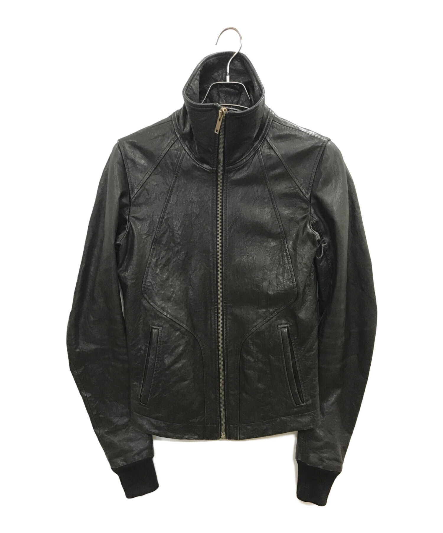 中古・古着通販】RICK OWENS (リックオウエンス) ハイネックレザー