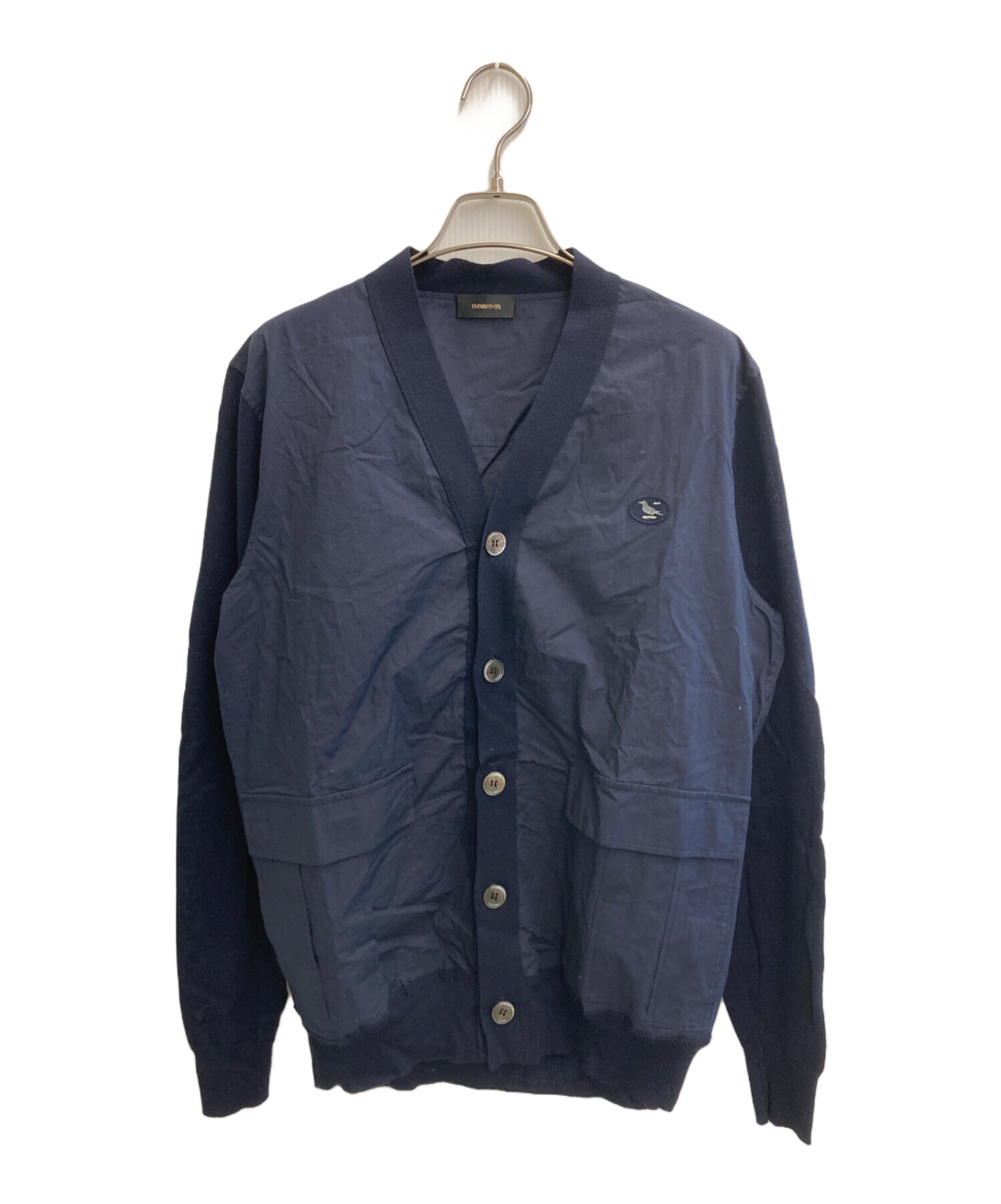 中古・古着通販】UNDERCOVER (アンダーカバー) 切替カーディガン