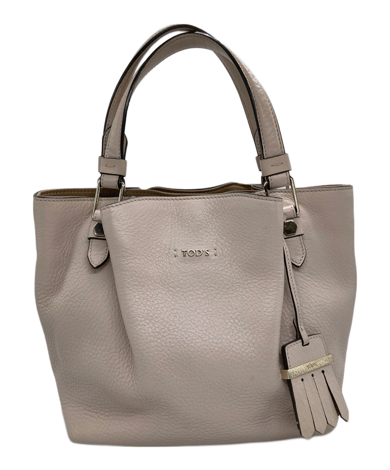 中古・古着通販】TOD'S (トッズ) フラワーバッグ ピンク｜ブランド