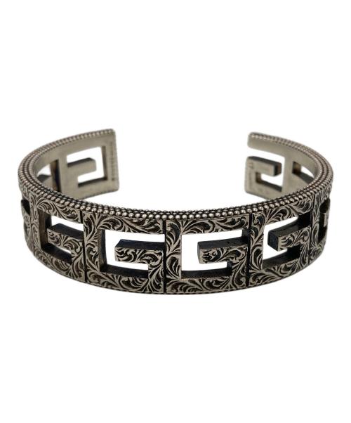 中古・古着通販】GUCCI (グッチ) スクエアGアラベスクバングル