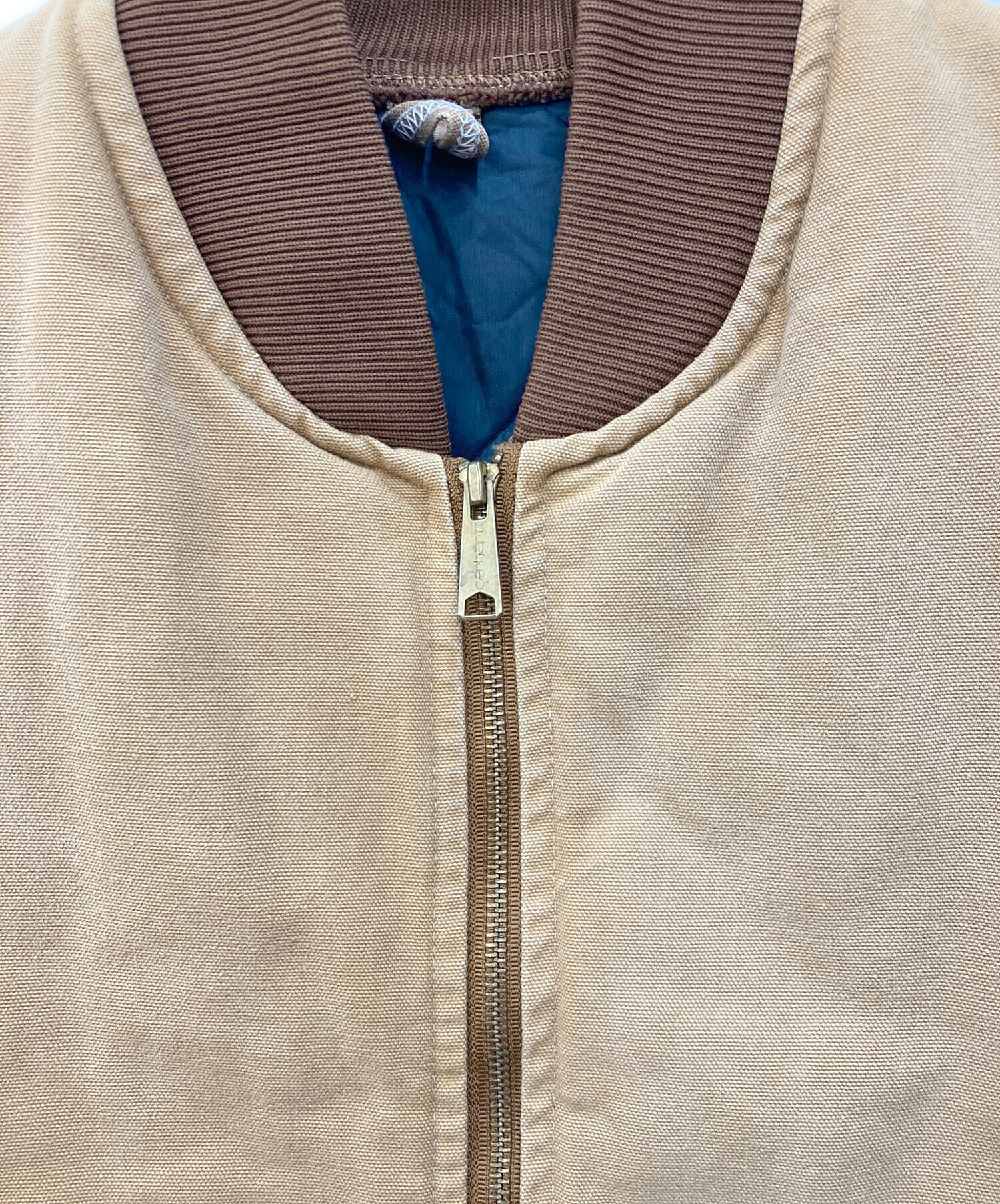 中古・古着通販】CarHartt (カーハート) ダックベスト ベージュ サイズ