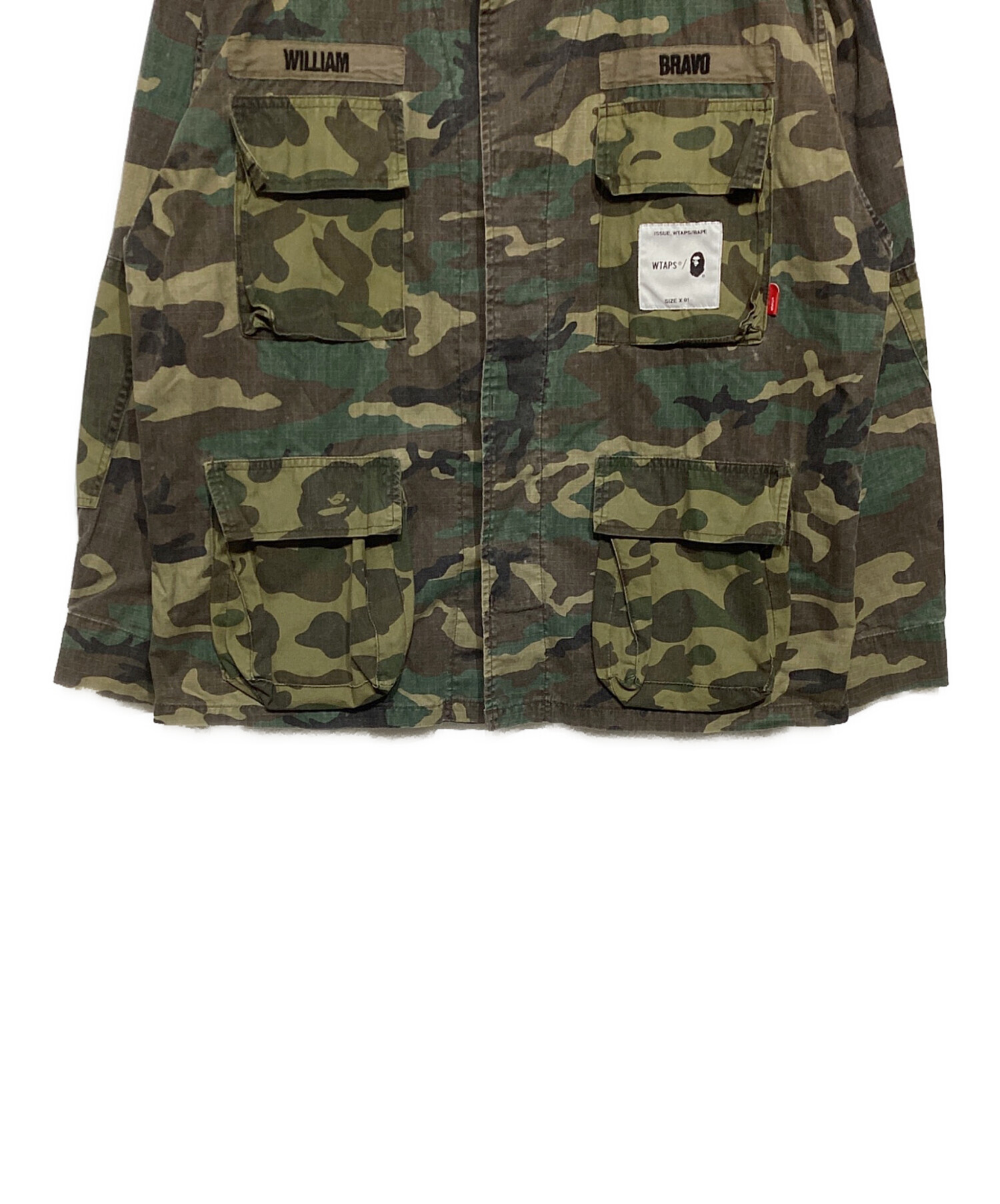 中古・古着通販】WTAPS (ダブルタップス) A BATHING APE (アベイシング