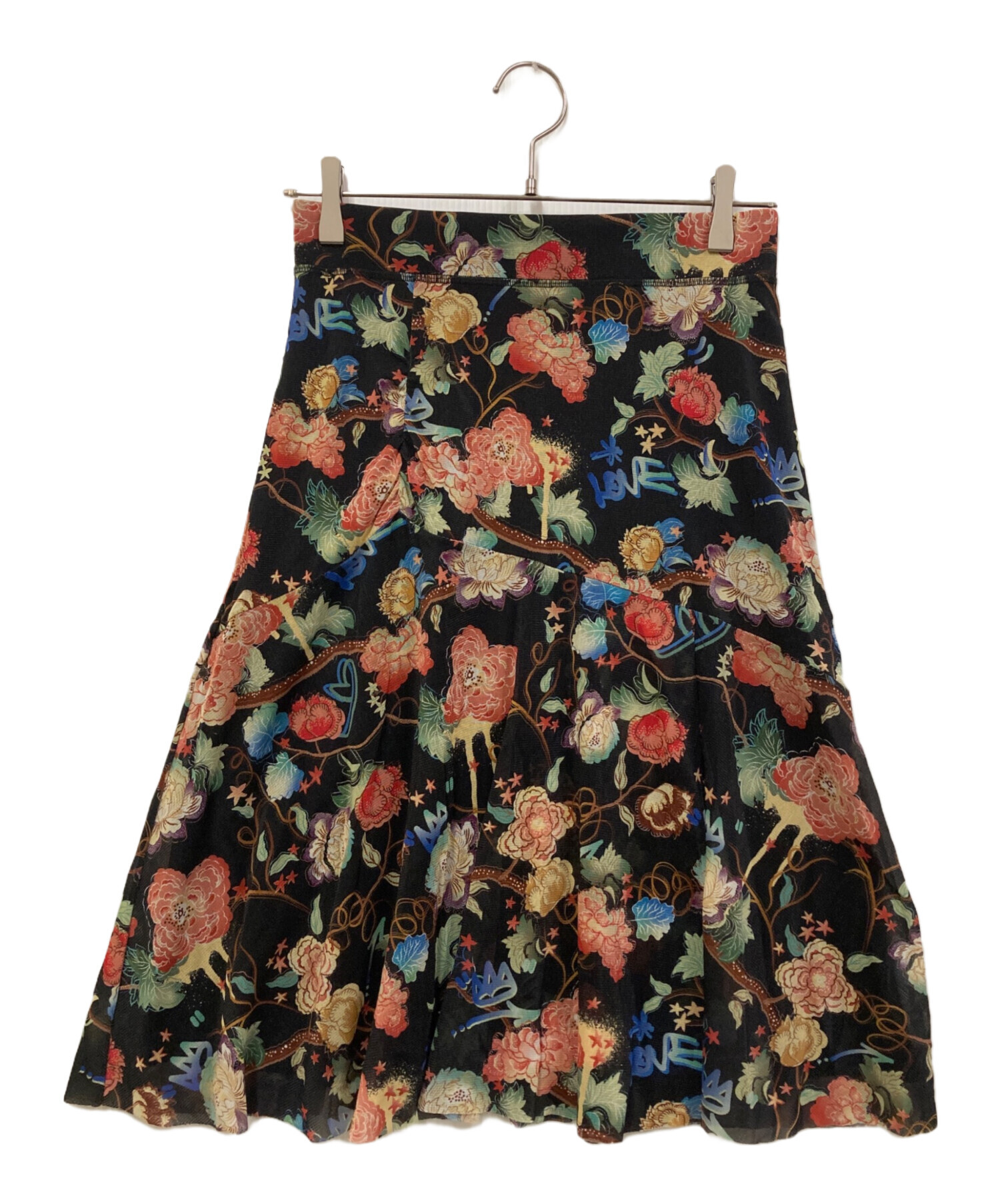 中古・古着通販】VIVIENNE TAM (ヴィヴィアンタム) 花柄スカート