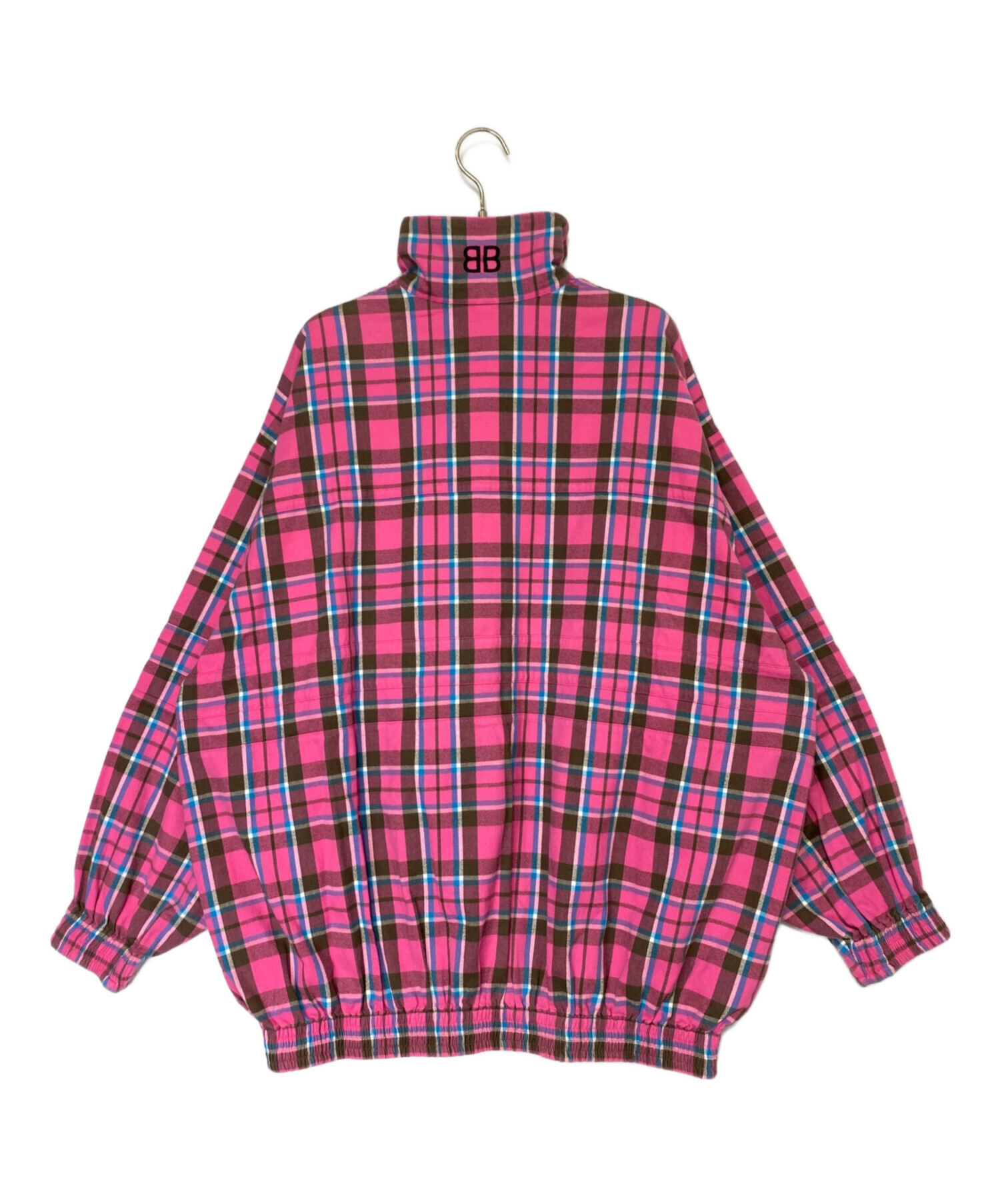 中古・古着通販】BALENCIAGA (バレンシアガ) チェックフランネルジップ