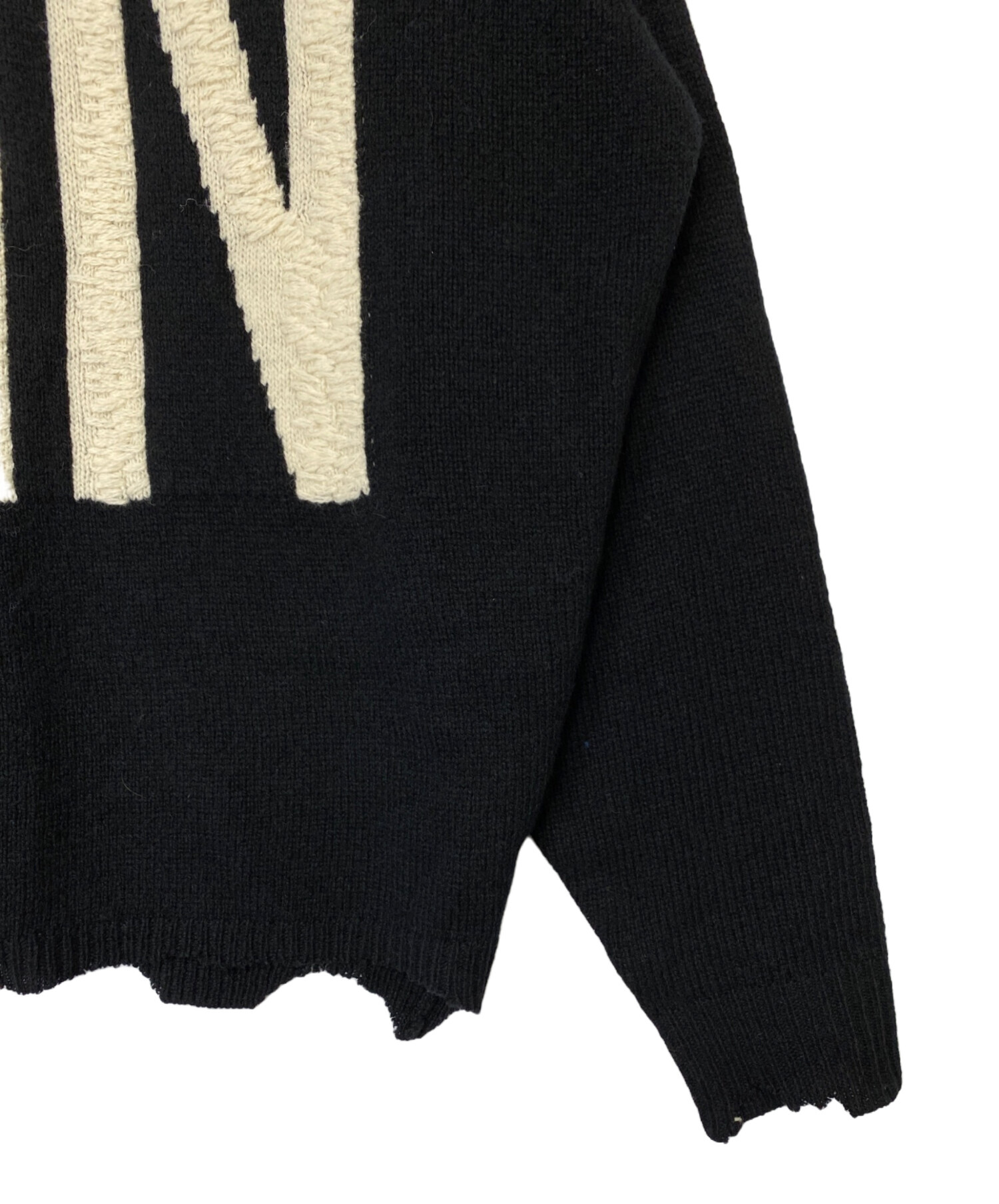 中古・古着通販】SAINT MICHAEL (セントマイケル) WOOL SWTER SIN