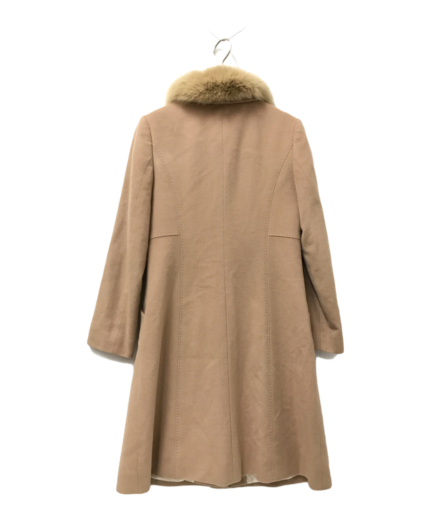 中古・古着通販】TOCCA (トッカ) フォックスファー付カシミヤステン