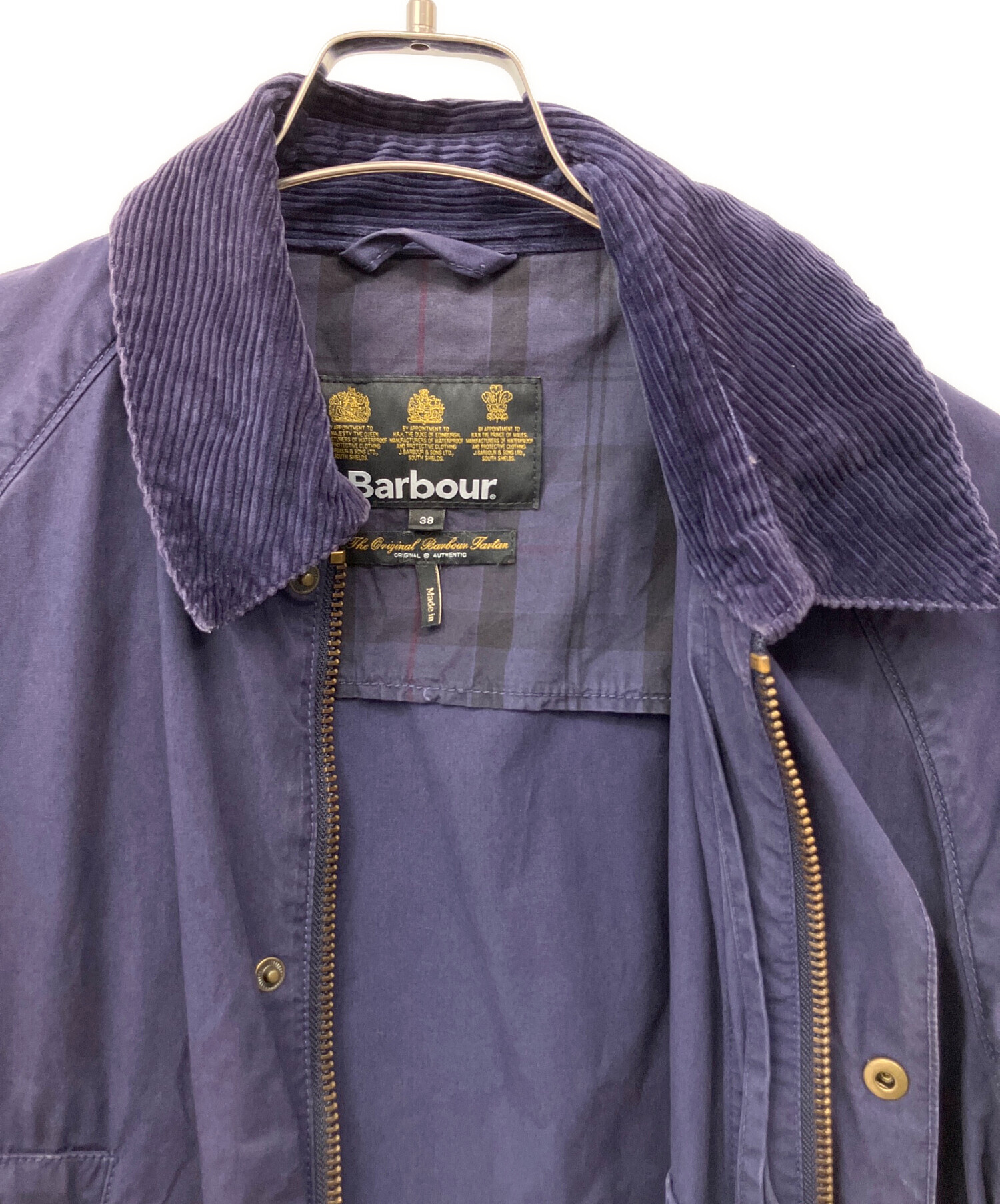 中古・古着通販】Barbour (バブアー) ビデイルジャケット ネイビー