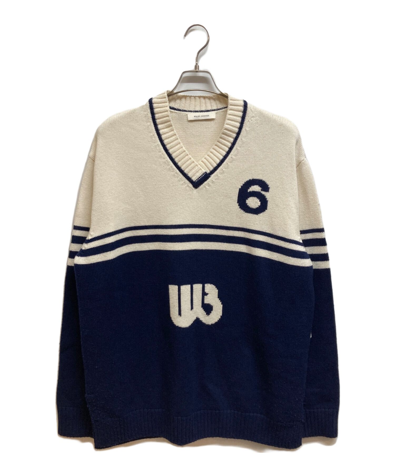 中古・古着通販】WALES BONNER (ウェールズボナー) インターシャニット