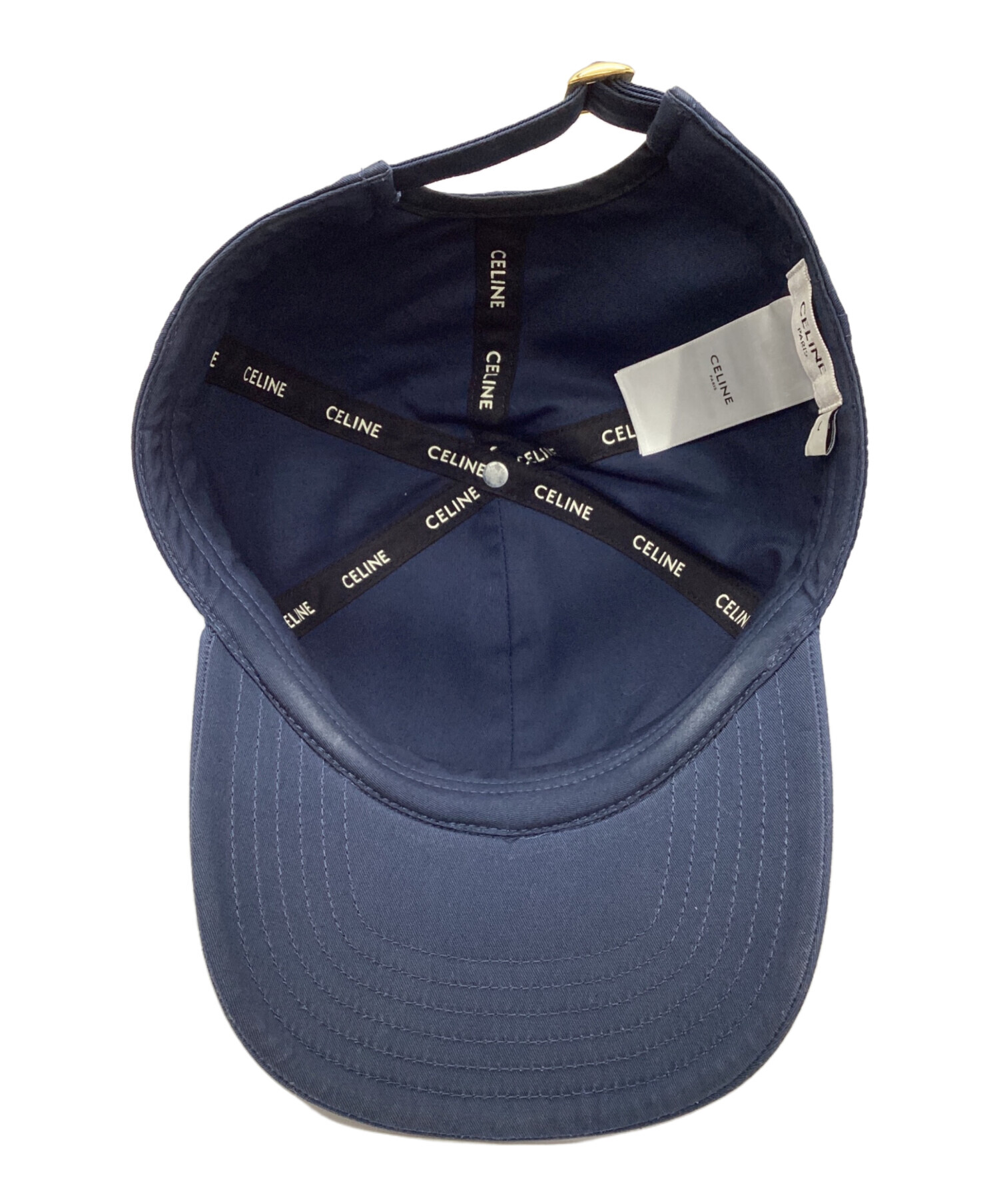 中古・古着通販】CELINE (セリーヌ) ロゴベースボールキャップ