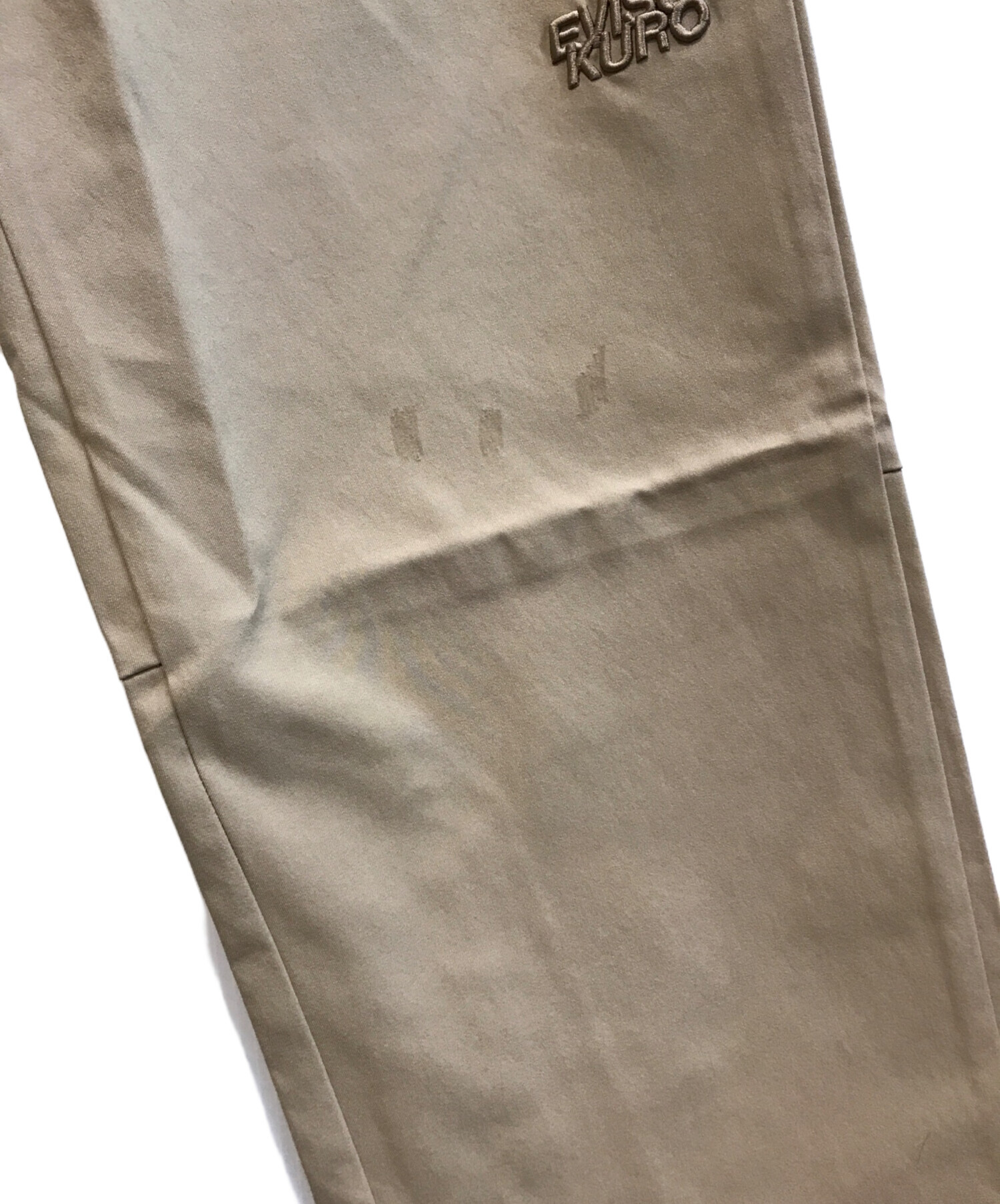 中古・古着通販】EVISU (エヴィス) チノパン ベージュ サイズ:S