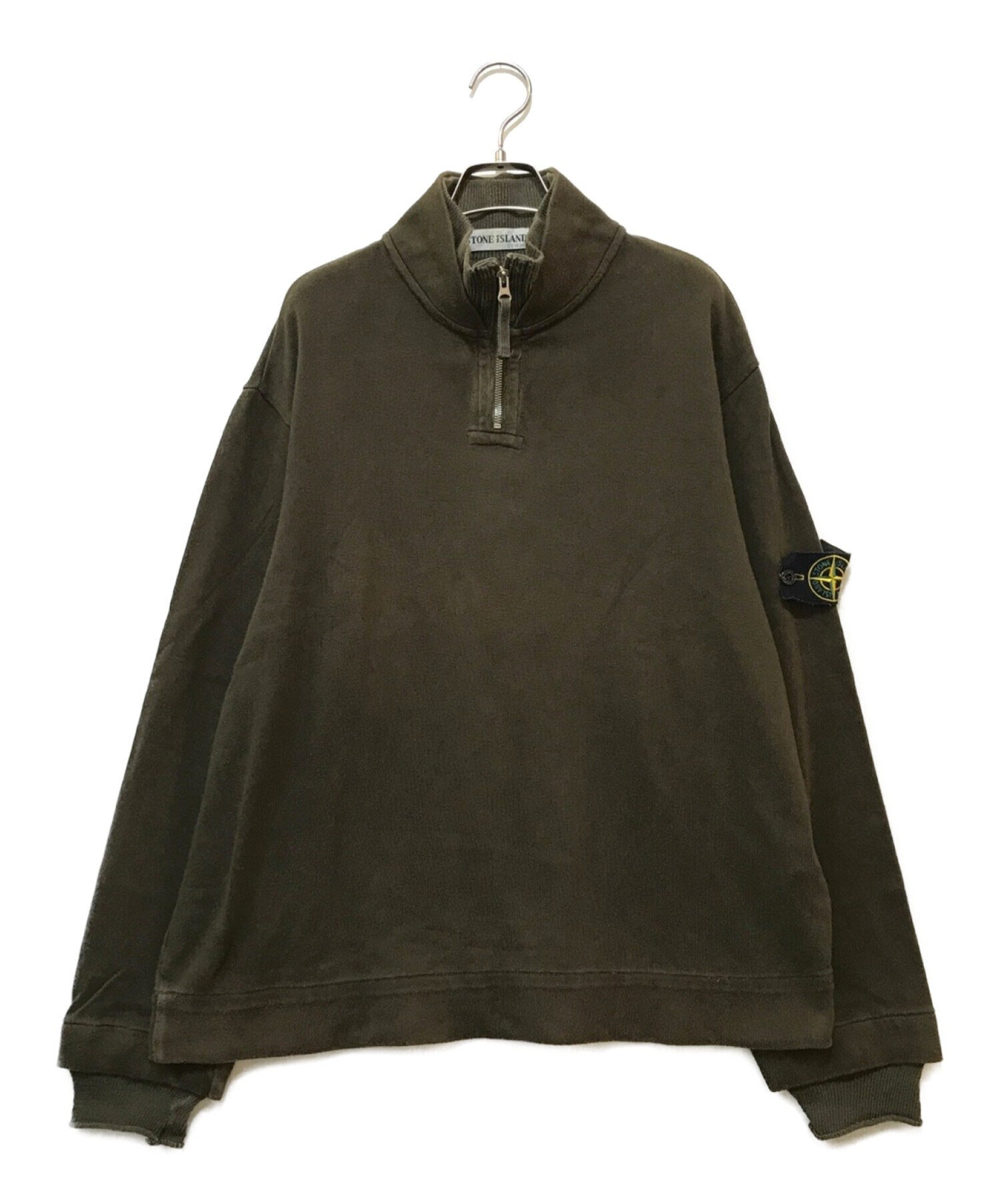 STONE ISLAND ストーンアイランド ハーフジップ スウェット L 【公式通販】