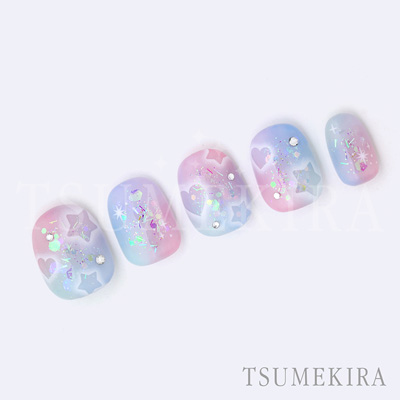 ネイルシール ツメキラ/レジンシール レジンクラブ / なかやまちえこ