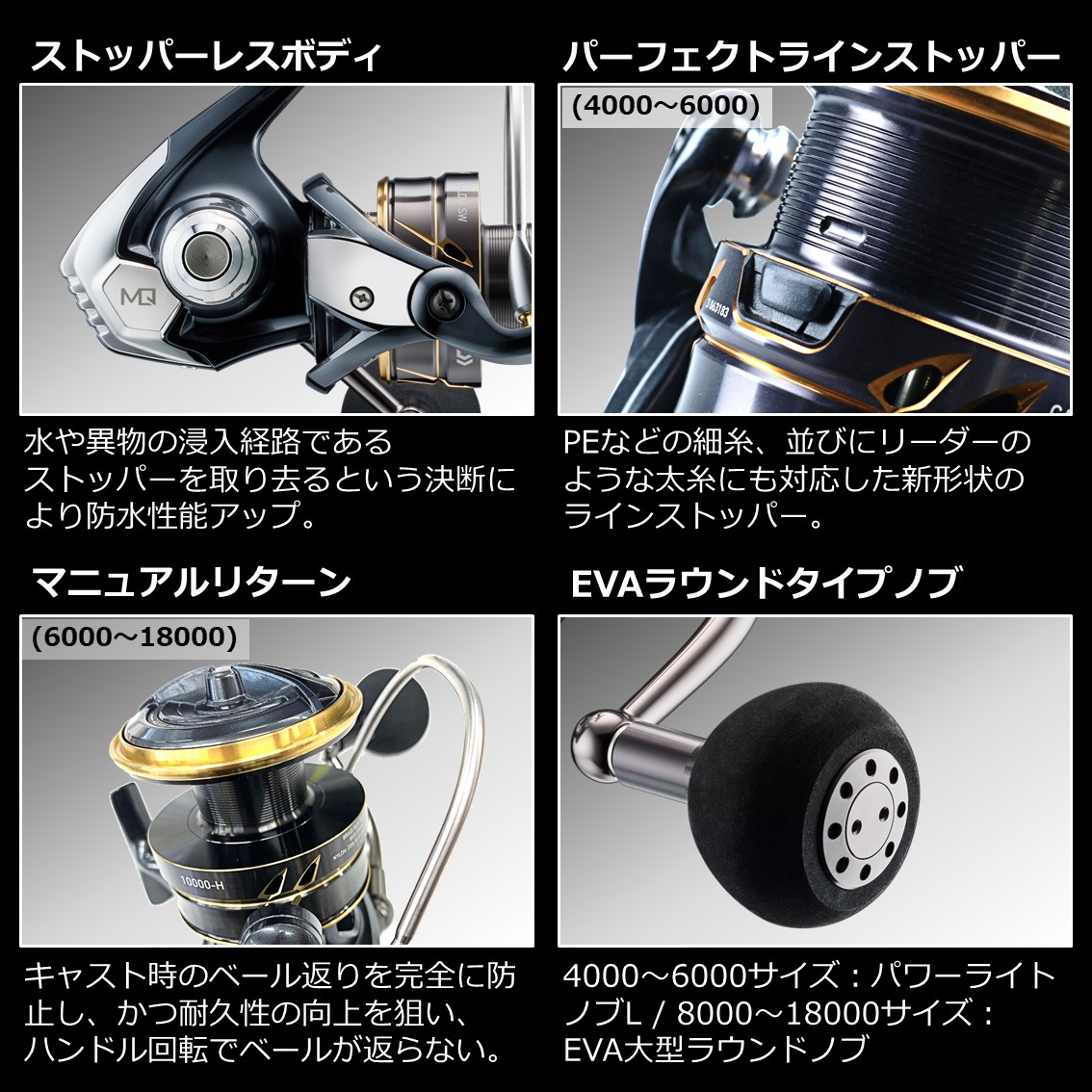 ダイワ 22カルディアSW 5000D-CXH【安売王釣具のつり吉】