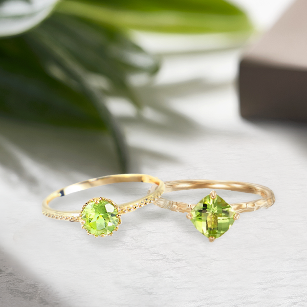 August Birth Stone Peridot | 8月 誕生石 ペリドット 身に着けた人を