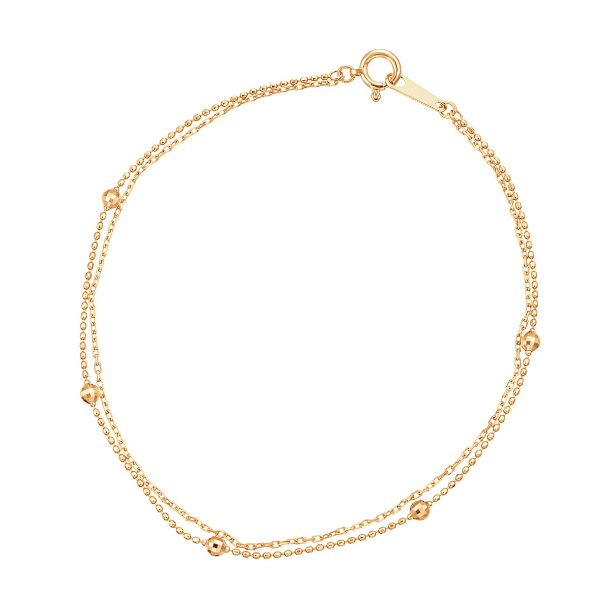 K18イエローゴールドブレスレット(RBL429)|TSUTSUMI（ジュエリーツツミ