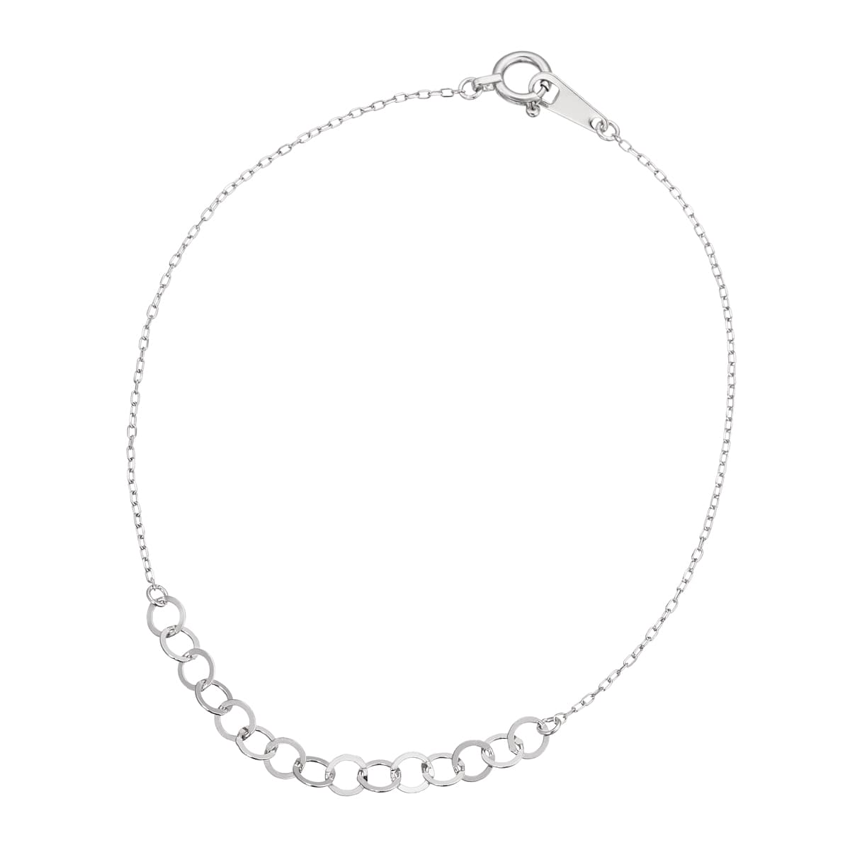 K18イエローゴールド/K18ホワイトゴールドブレスレット(RBL052