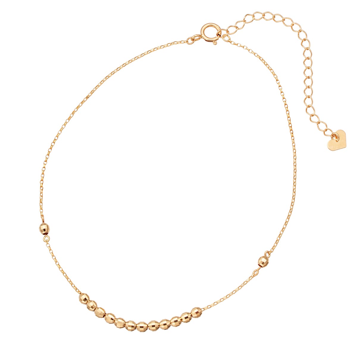 K18イエローゴールドアンクレット(RBL480)|TSUTSUMI（ジュエリーツツミ