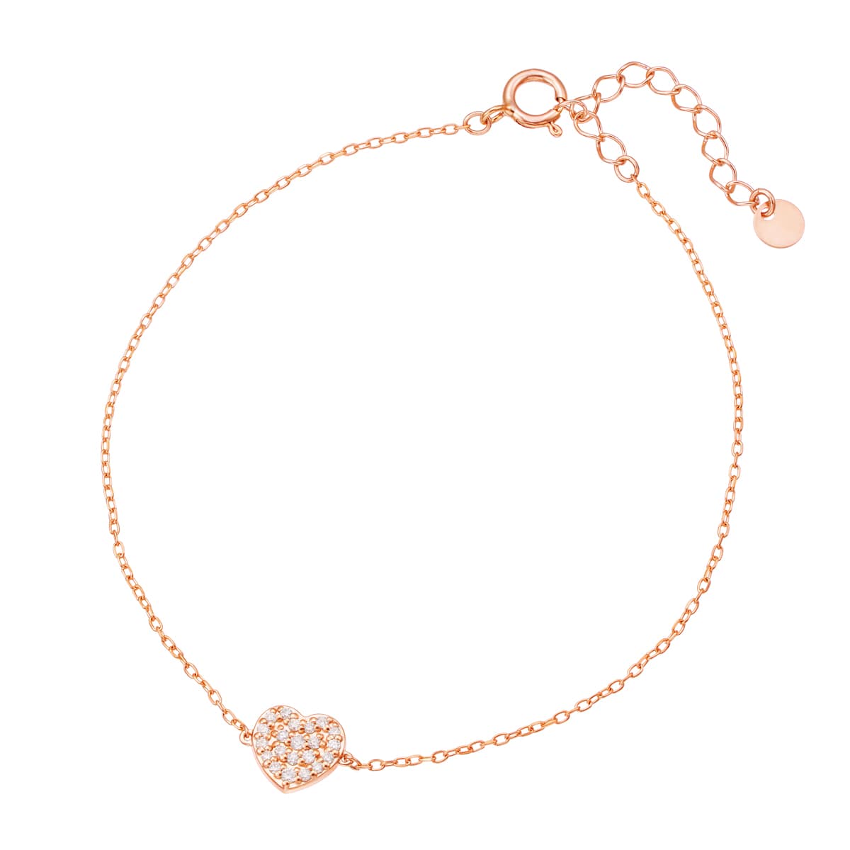 K10ピンクゴールドピンクサファイアブレスレット(RBL475)|TSUTSUMI