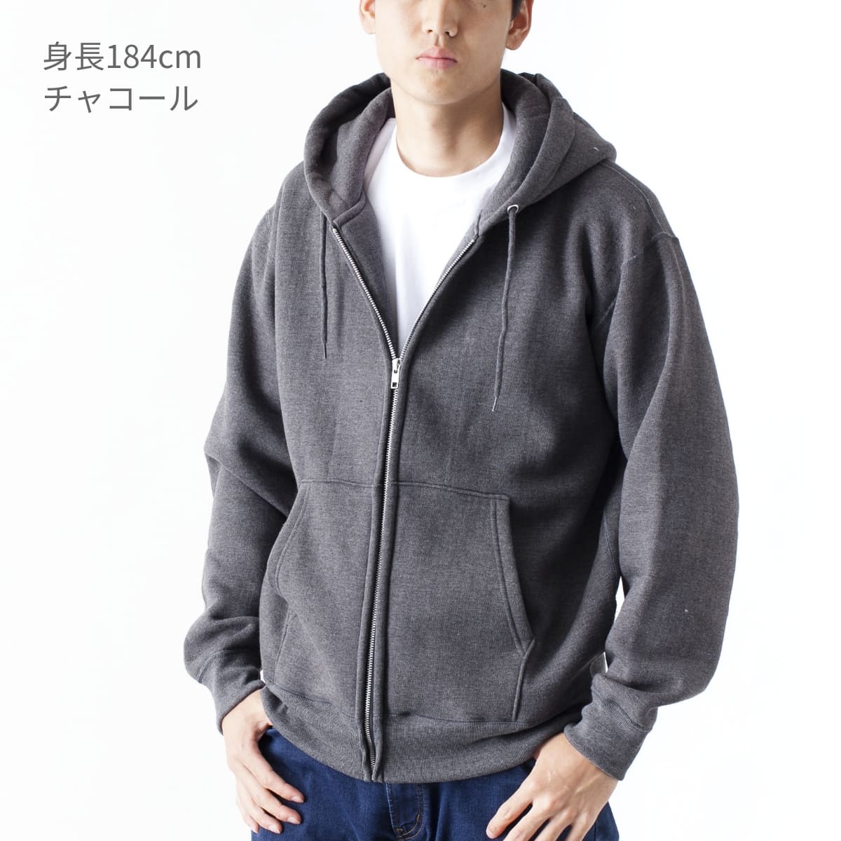 新品未使用 Sプラス グレー パーカーM MSG」 ジップアップパーカー M