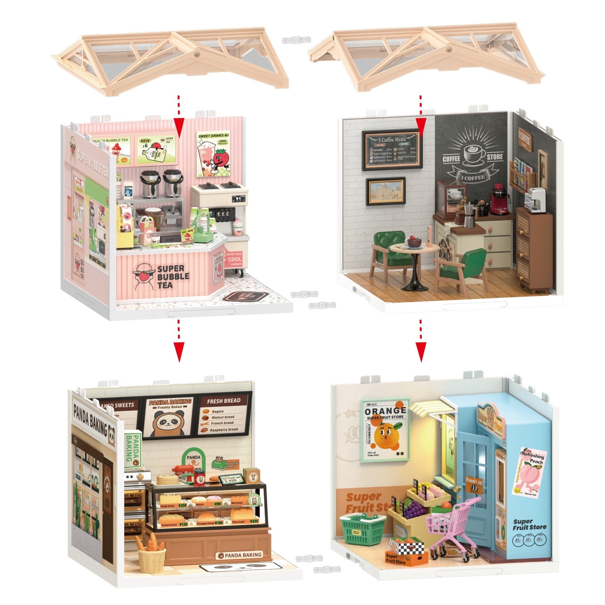 DWP02 屋根B（クリエイターシリーズ専用）