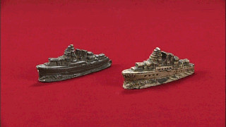 グリコの景品 軍艦 2点｜開運！なんでも鑑定団｜テレビ東京