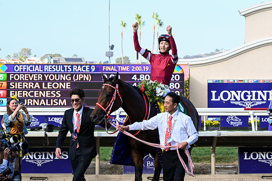 フォーエバーヤング BCクラシック2025 単勝＆複勝馬券 2枚 デルマー