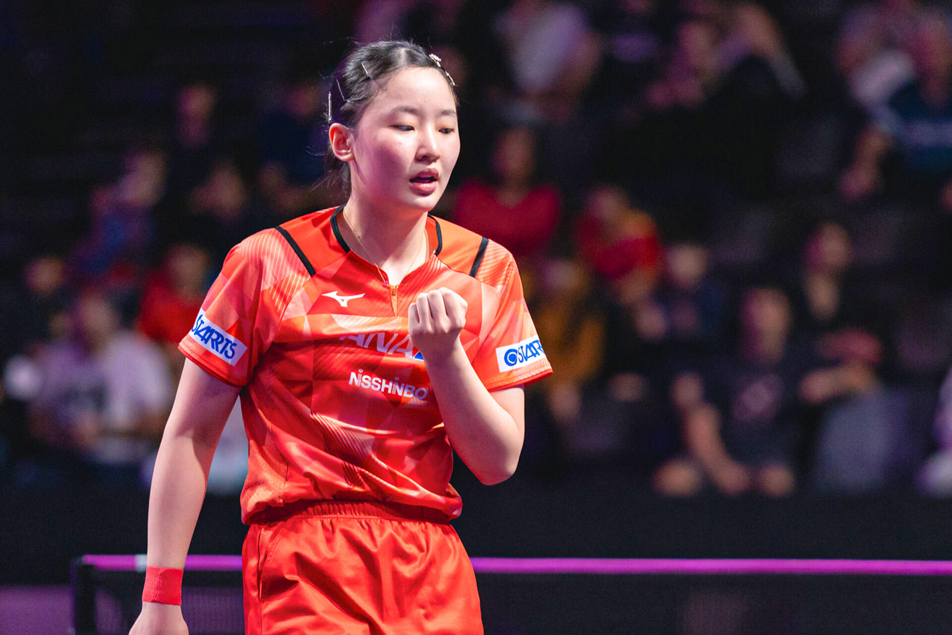 16歳・張本美和が準決勝進出！強豪 韓国のエースをストレートで破る