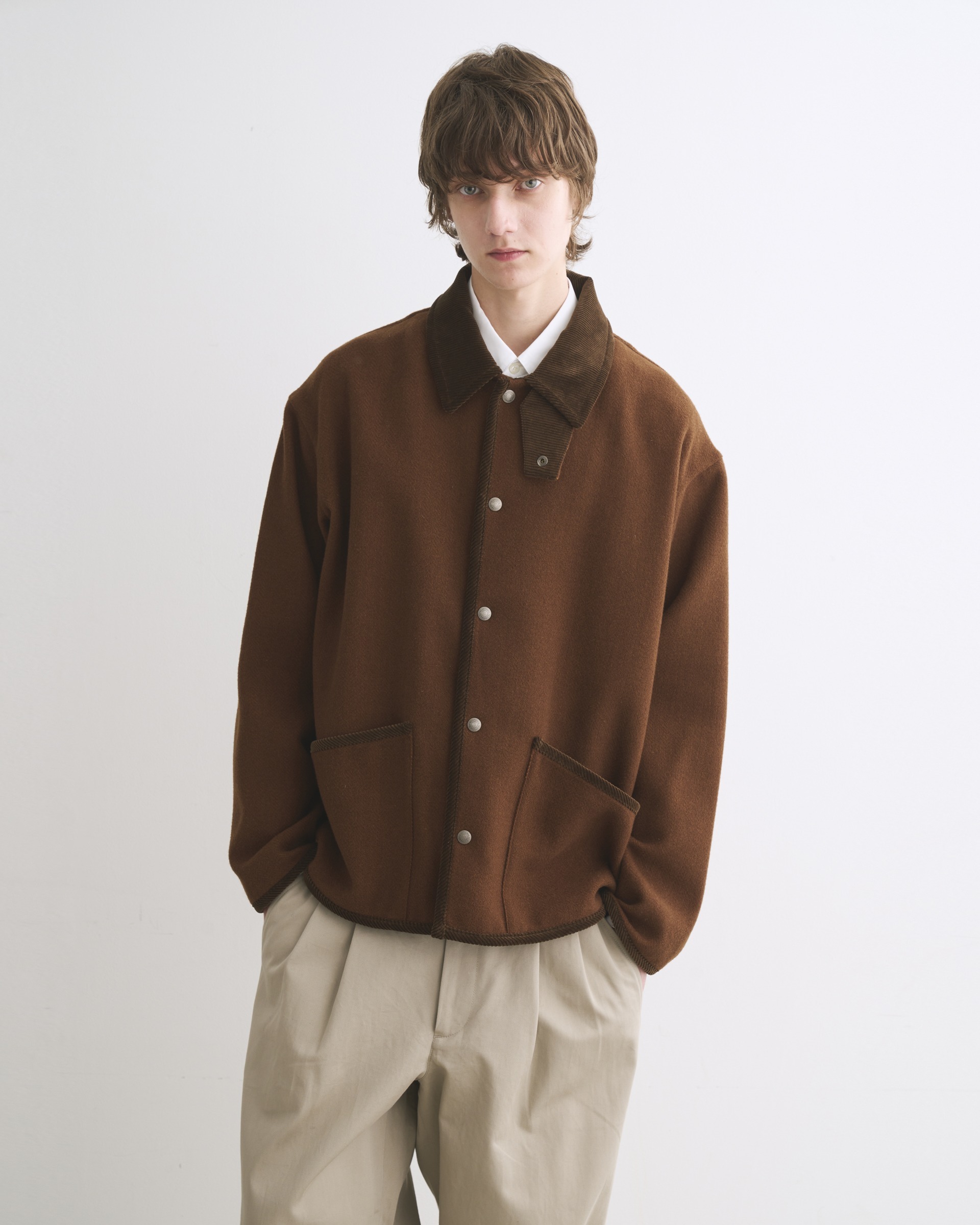 WAVERLY STUDS SHORT HEAT TWEED｜Traditional Weatherwear