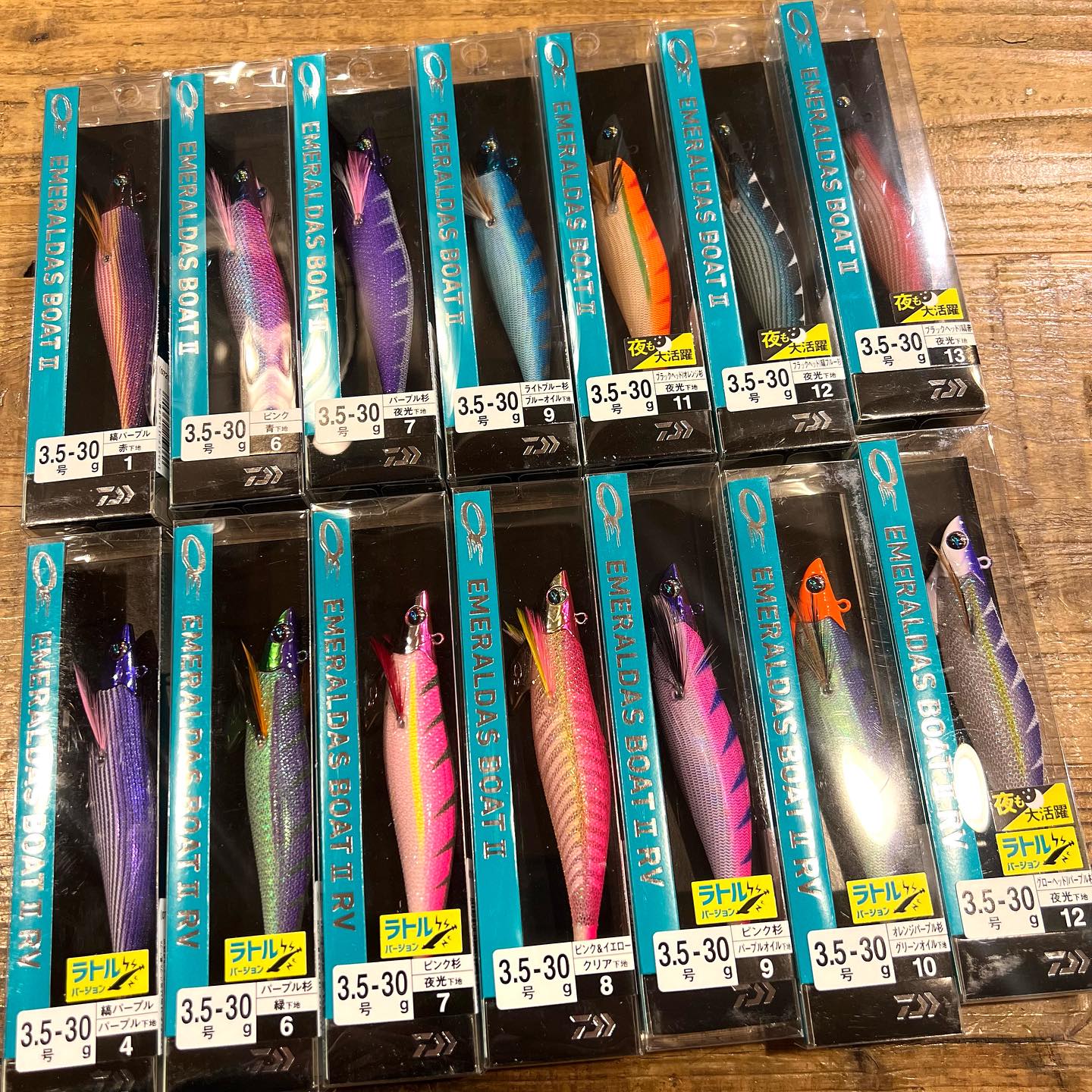 今年は大人気ティップラン！品薄状態が続いておりますが、ダイワの