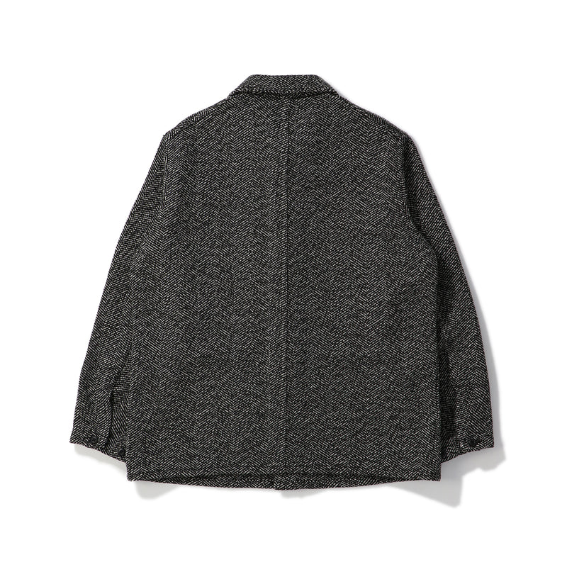 UNION X NEEDLES D.N. COVERALL JACKET - WOOL HERRINGBONE｜NEEDLES