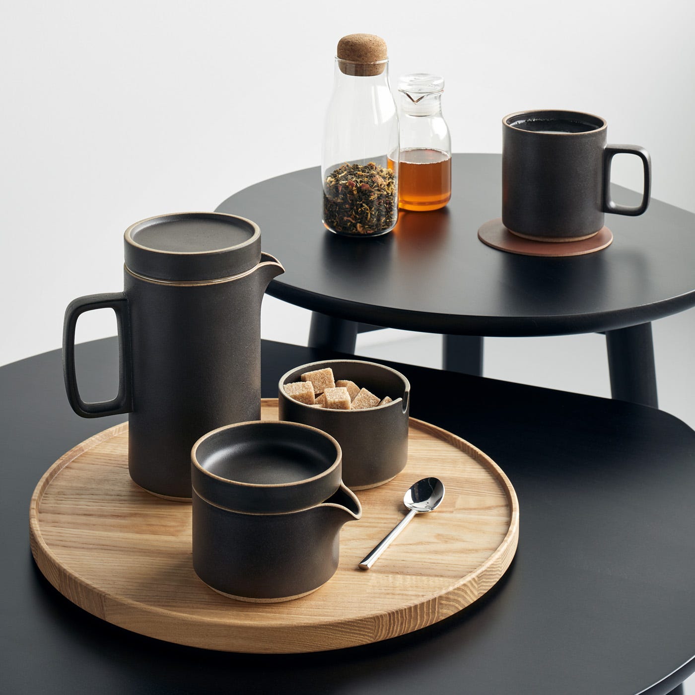 Hasami Black Tall Teapot | Unison